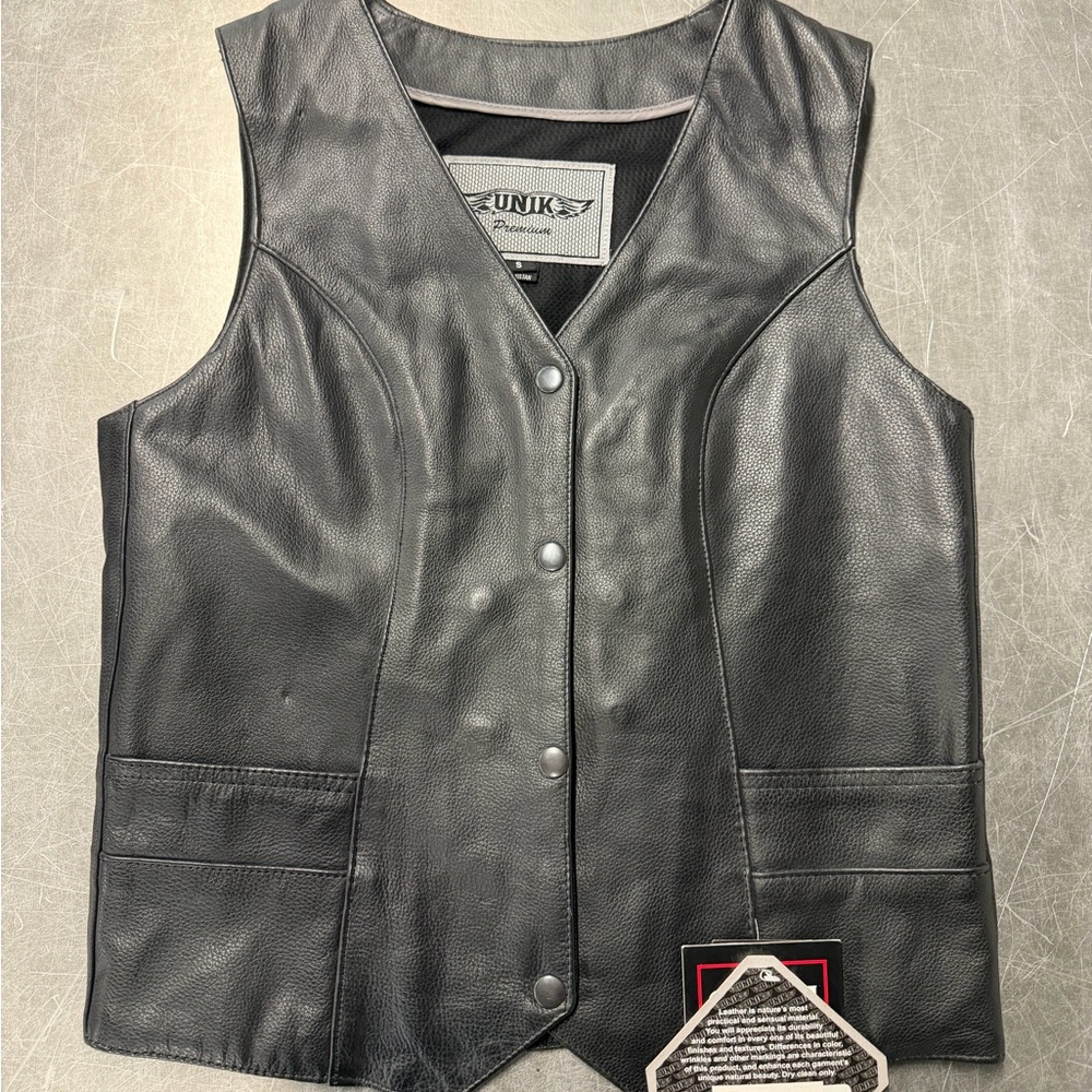 UNIK Ladies Traditional Leather Vest